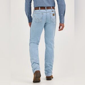 Wrangler Cowboy Cut Light Blue Slim Men Jeans 31x34